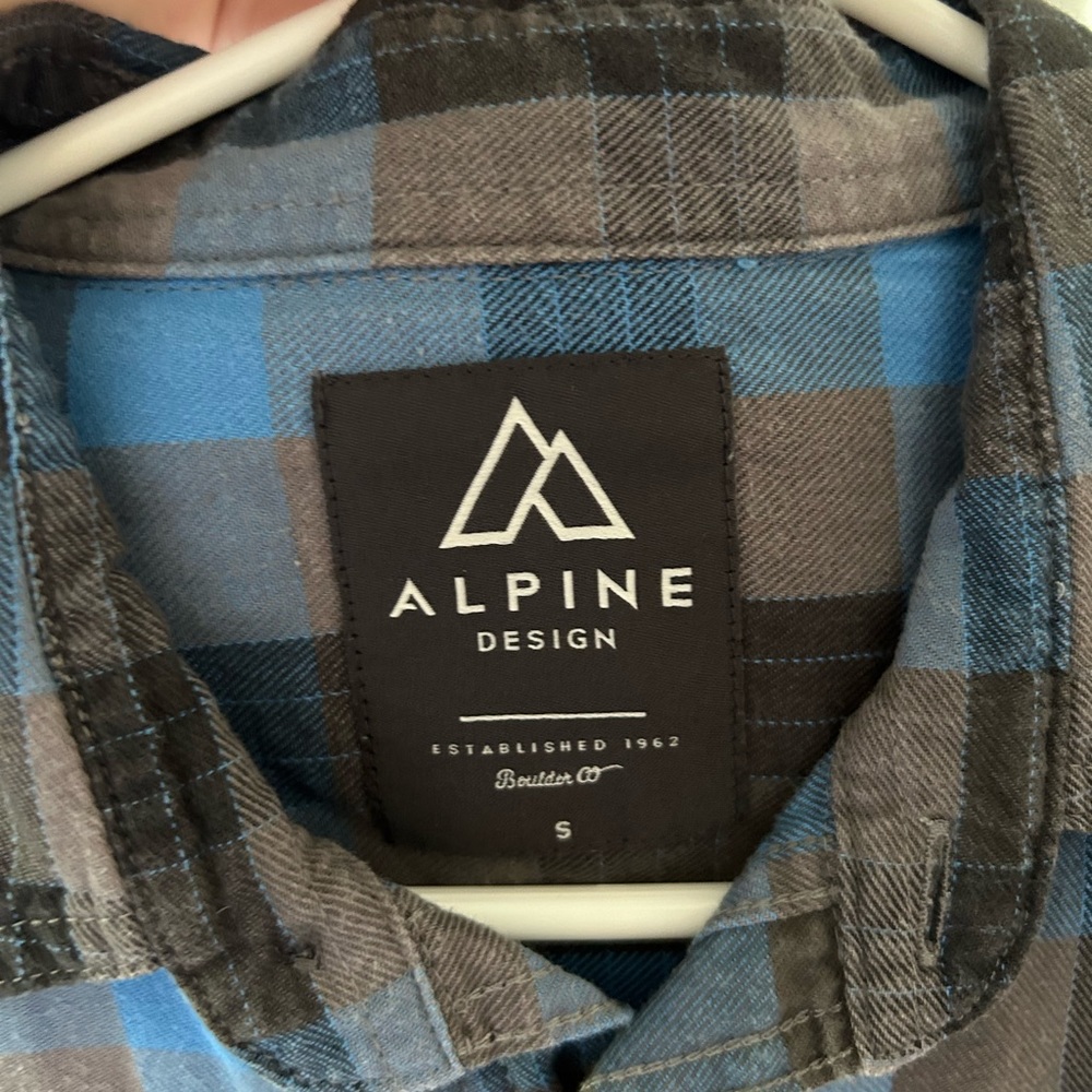 Alpine plad button down - Picture 3 of 3